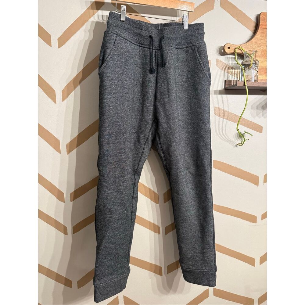 Burton Charcoal Heather Gray Stretch Athletic Drawstring‎ Sweatpants Size Small